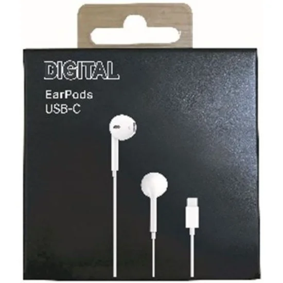 Digital Earpods With Usb-C Connector - White